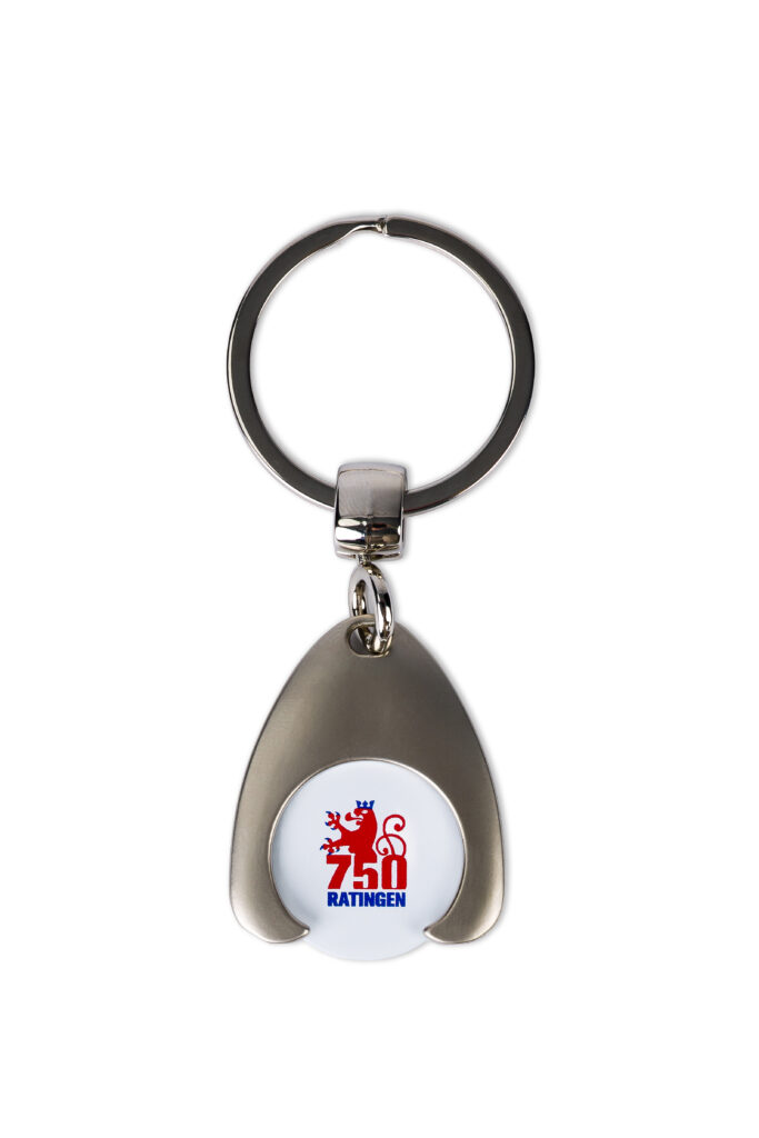 Schlüsselanhänger mit Einkaufschip